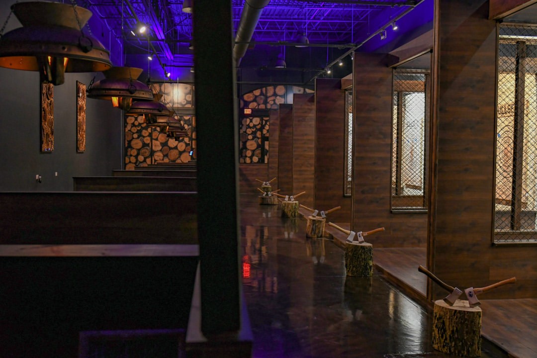 Bullseye lounge interior